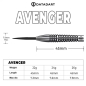 Preview: DATADART AVENGER Steeldart-Set 22, 24, 26 Gramm