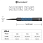 Preview: DATADART Marvin Koch Steeldart-Set 22, 24, 26 Gramm