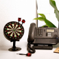 Preview: Winmau Dart Dock  Miniatur Dartboard / Dart-Halter - Kopie