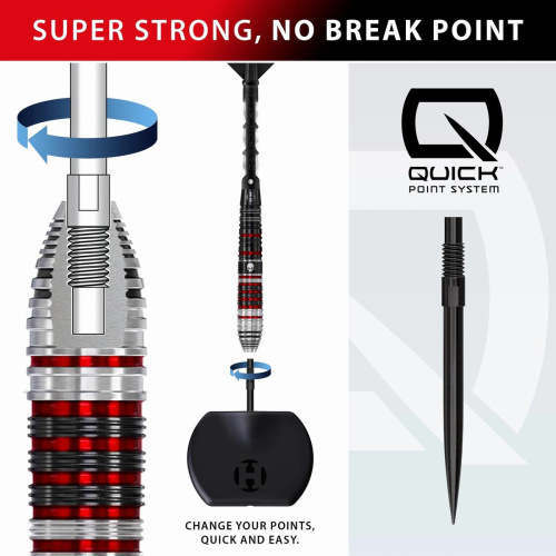 Preview: Harrows RYAN SEARLE Series 2 QUICK Point Steeldart-Set 32 Gramm