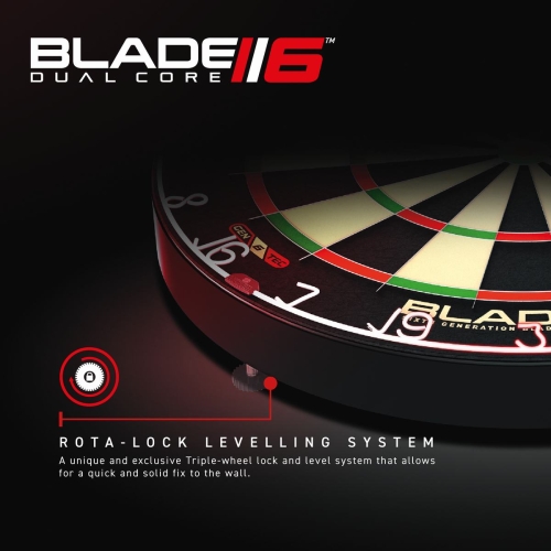 Winmau Blade 6 Dual Core Steel-Dartboard