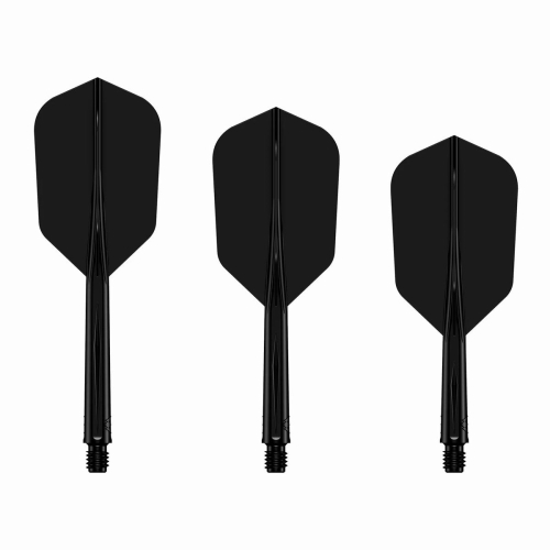 Mission Force 90 Moulded Flight & Shaft System Schwarz Slim