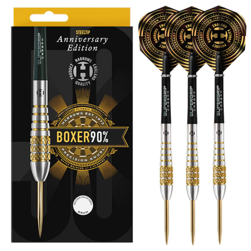 Harrows Boxer Bomb Anniversary Edition Steeldart-Set 22, 24 oder 26 Gramm
