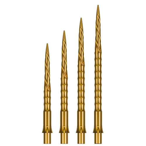 Preview: PRECISE 180 Caliburn Steeldartspitzen - Spiro Gold 28/32/36/40 mm