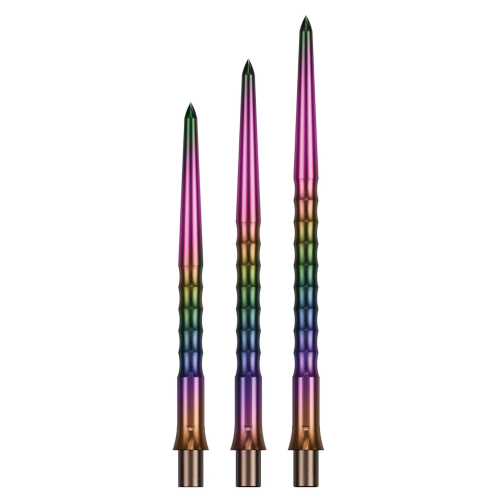 Preview: PRECISE 180 Caliburn Steeldartspitzen - Ripple No Lip Rainbow 32/36/40 mm