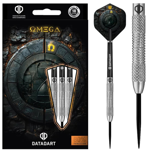 DATADART OMEGA knurled Steeldart-Set 18 Gramm