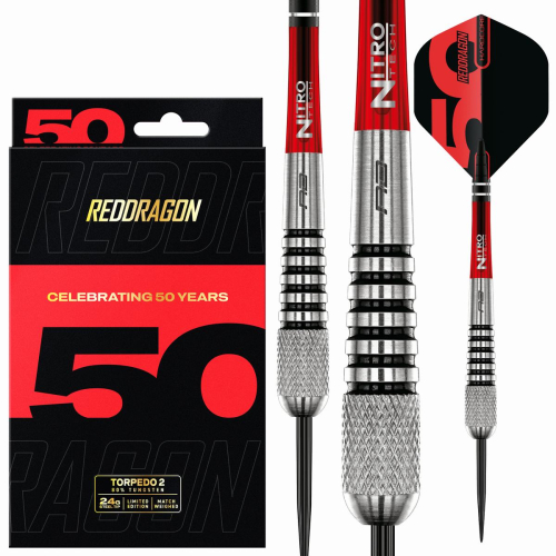 TORPEDO 2 Steeldart-Set 24 Gr.