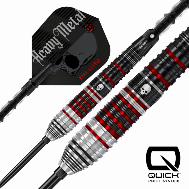 Harrows RYAN SEARLE Series 2 QUICK Point Steeldart-Set 32 Gramm