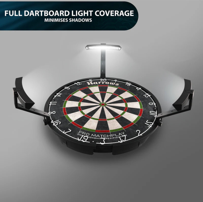 Harrows. TRILIGHT Dartboard Beleuchtung