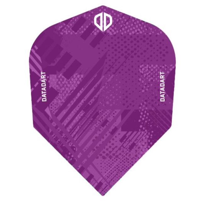 DATADART GRUNGE Dartflight Shape lila