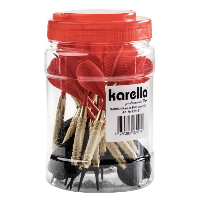 Karella - Softdart - PVC 24 Stk.
