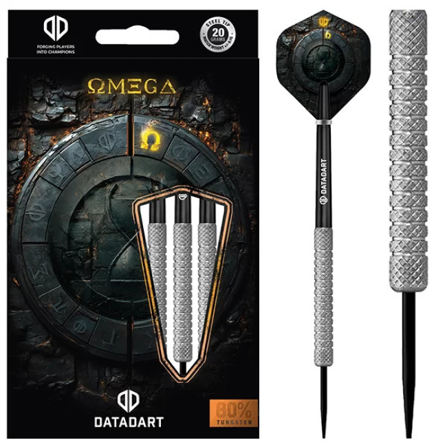 DATADART OMEGA knurled Steeldart-Set 20 Gramm