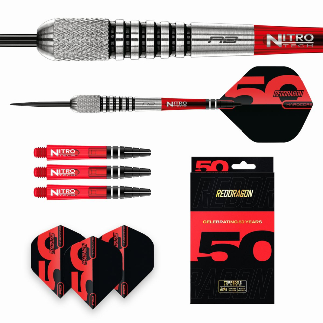 TORPEDO 2 Steeldart-Set 24 Gr.