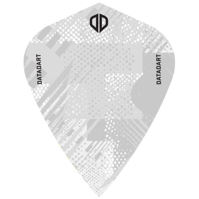 DATADART GRUNGE Dartflight Kite weiss