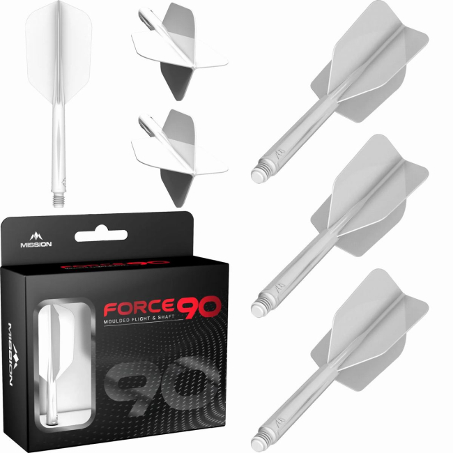 Mission Force 90 Moulded Flight & Shaft SystemWeiss Slim