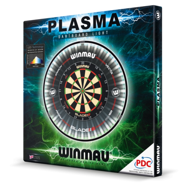 Winmau PLASMA 360° Dartboard Beleuchtung