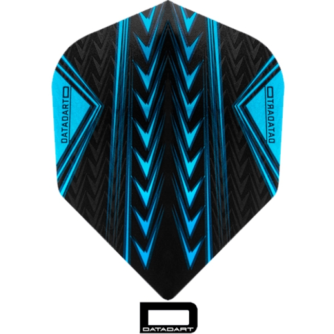 DATADART PRO100 Dartflight Shape blau