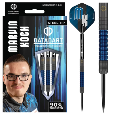 DATADART Marvin Koch Steeldart-Set 22, 24, 26 Gramm