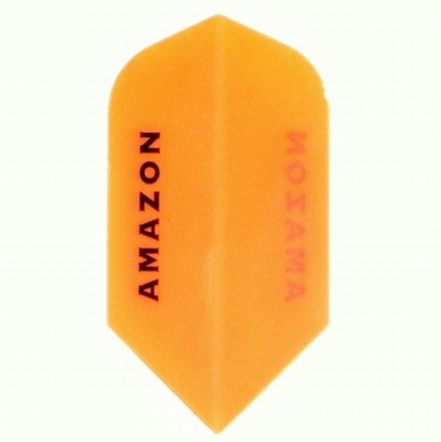 Amazon solid orange transparent slim